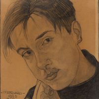 Автопортрет Дика Кета, 1926 год