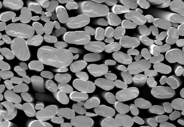 Срез меламиновых волокон