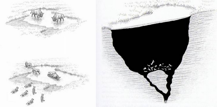 Реконструкция формирования битумного месторождения