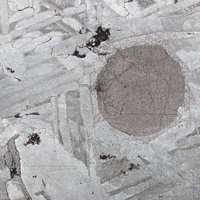 Спил железного метеорита