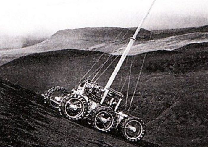 Испытание лунохода на Камчатке