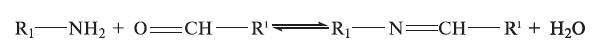 Рис. 10. Получение иминов (R1 и R1 — разные серии заместителей)