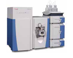 Жидкостной хроматограф в сочетании с масс-спектрометром с орбитальной ионной ловушкой (настольный вариант, производитель THERMO)