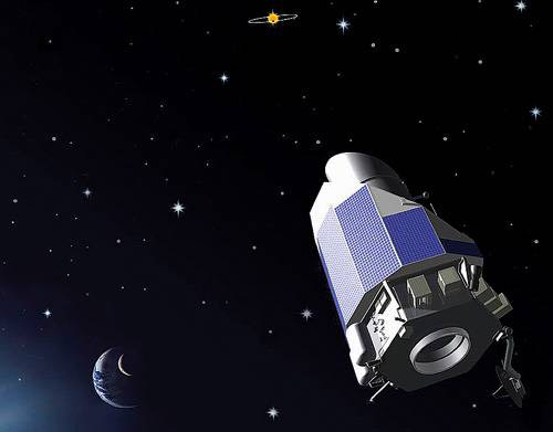 Космический телескоп «Кеплер». Иоганн Кеплер посвятил свою жизнь изучению движения планет Солнечной системы, а названный в его честь космический телескоп (запущен 6 марта 2009 года) будет исследовать планетарные системы других звезд. Изображение: «Популярная механика»