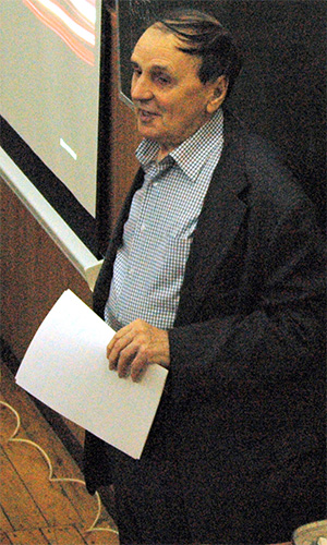 А. А. Зализняк, 11.02.2013, школа «Муми-тролль»