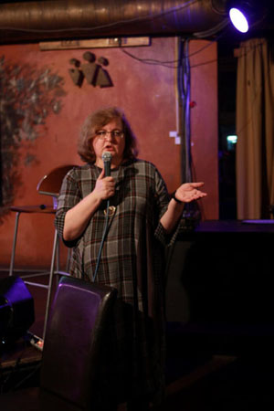 Н. Б. Кошкарёва в научном кафе «Эврика» («Троицкий вариант» №7, 2019)