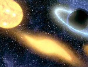 Некоторые астрономы полагают, что часть темной материи гало могут составлять компактные облака холодного водорода. Они могут существовать, но пока их никто не наблюдал (изображение: «Популярная механика»)