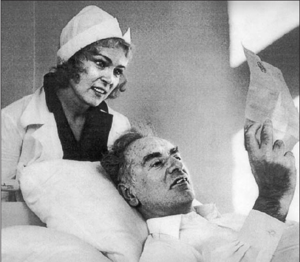 Здоровье Ландау после катастрофы улучшается. Изображение: «Природа»