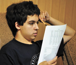 Лёва Козлов, ученик 10 класса из Москвы, обладатель I места на олимпиаде ЛЛШ