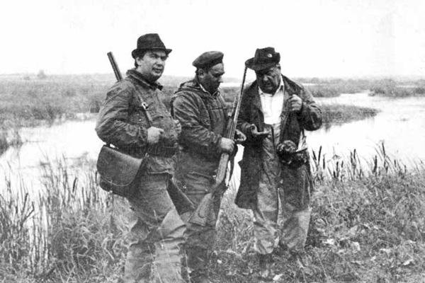 Охота и рыбалка были любимым отдыхом Леонида Аркадьевича