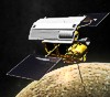 «Мессенджер» над Меркурием (рис. с сайта messenger.jhuapl.edu)