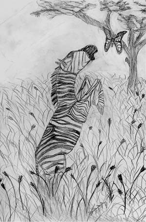 Рисунок Кристофера Херра, 10 лет (школа Игл, Мэдисон, штат Висконсин) («Бесконечное число самых прекрасных форм». Глава из книги)