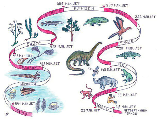 Геохронологическа шкала фанерозоя («Троицкий вариант» №3(197), 9 февраля 2016 года)