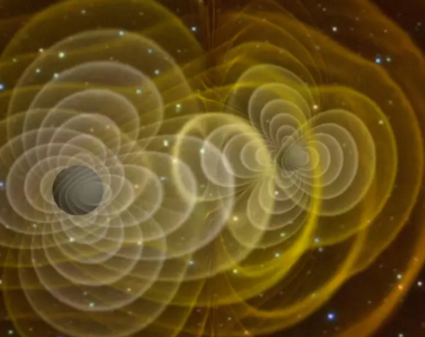 Одно из популярных графических представлений о черных дырах (NASA)