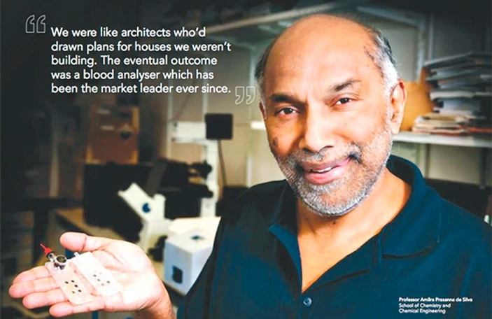 Амилра де Сильва, Королевский университет в Белфасте. Фото: Twitter Queen’s University