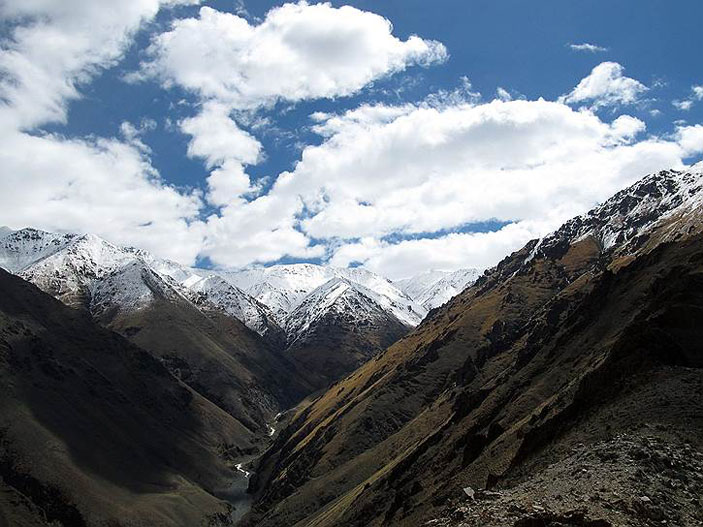 Хребет Жаргалант-Хайирхан в Западной Монголии. Фото: Александр Фомичев («Коммерсантъ Наука» №6, сентябрь 2017)