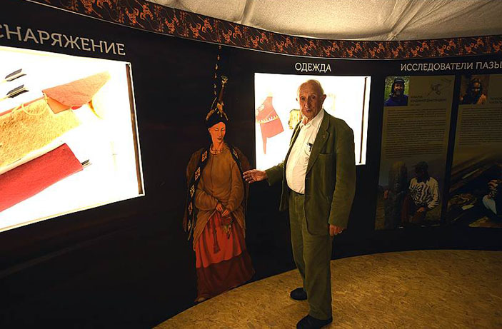 В Сибири французские гости ознакомилась с экспозициями Музея народов Сибири и Дальнего Востока. Фото: Лидия Зоткина («Коммерсантъ Наука» №6, сентябрь 2017)