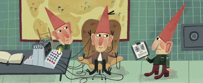 Рисунок Ольги Демидовой («Квантик» №11, 2016)