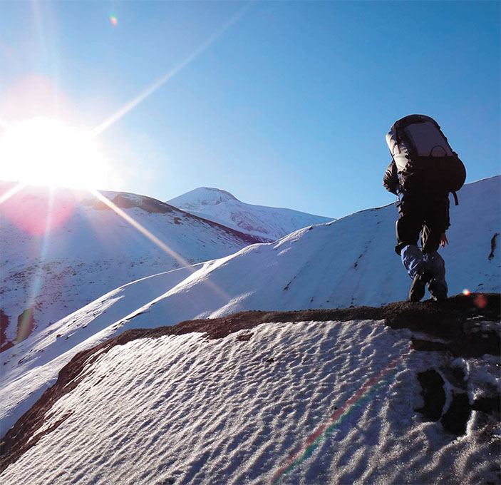 Экспедиция на вулкан Горелый («Наука из первых рук» №1(55), 2014)