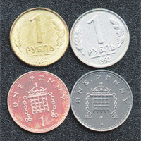 Монетные металлы: железо