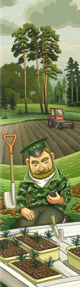 Рисунок Марии Усеиновой («Квантик» №7, 2017)