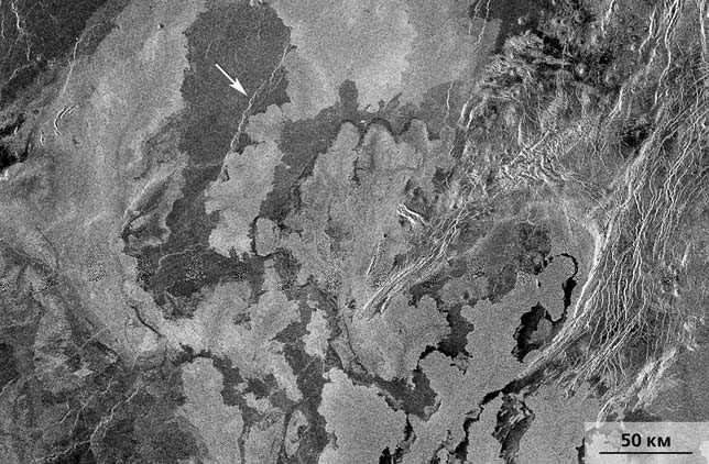 Рис. 4. Лопастная равнина потока Милитты («Природа» №9, 2016)