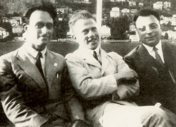 Энрико Ферми, Вернер Гейзенберг и Вольфганг Паули, 1927 год («Наука и жизнь» №9, 2018)