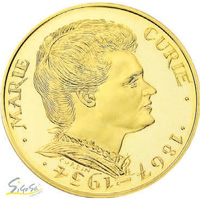 Химия и химики на монетах мира — 3. Мария и Пьер Кюри