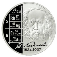 Химия и химики на монетах мира. От Демокрита до Менделеева