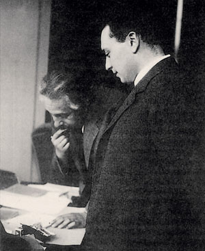 Альберт Эйнштейн и Вольфганг Паули («Наука и жизнь» №10, 2018)