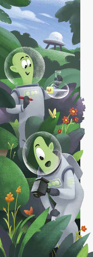 Рисунок Марии Усеиновой («Квантик» №12, 2017)