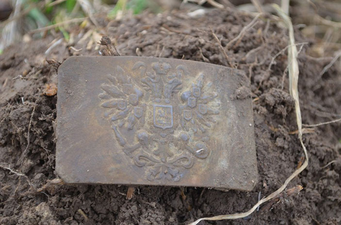 Пряжка, найденная в земле копателем («Троицкий вариант» №5, 2019)