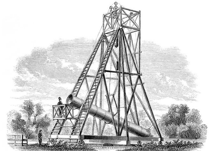 36-дюймовый телескоп У. Парсонса («Наука и жизнь» №4, 2019)