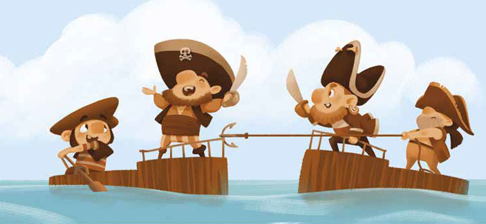 Рисунок Марии Усеиновой («Квантик» №8, 2018)