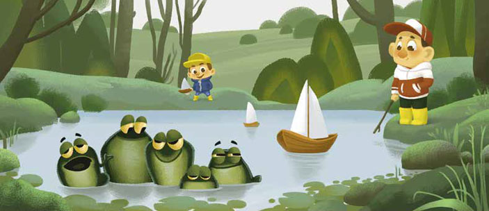 Рисунок Марии Усеиновой («Квантик» №8, 2018)