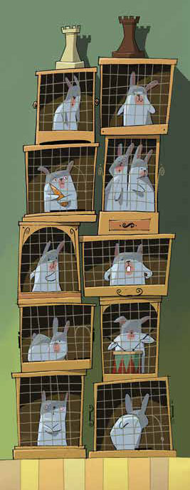 Рисунок Алексея Вайнера («Квантик» №12, 2018)