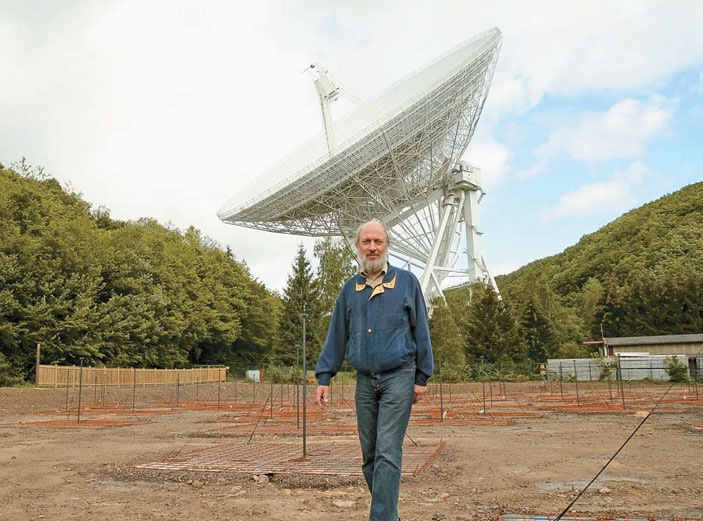 Рис. 3. Тарелка радиотелескопа в Эффельсберге («Природа» №10, 2017)