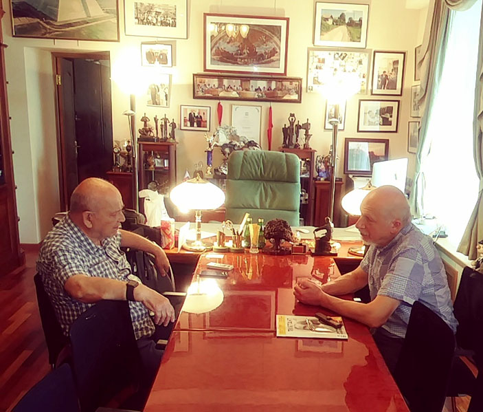 Дмитрий Зимин и Геннадий Горелик («Троицкий вариант» №14, 2019)