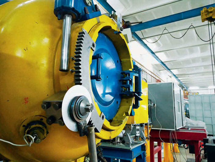 Взрывная камера в бункере ВЭПП-4 («Коммерсантъ Наука» №33, август 2019)