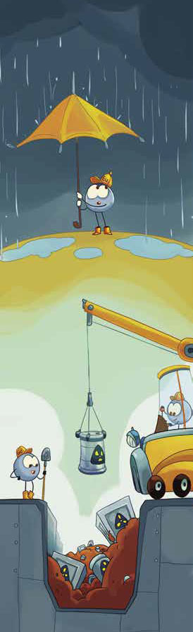 Рисунок Анны Горлач («Квантик» №4, 2019)