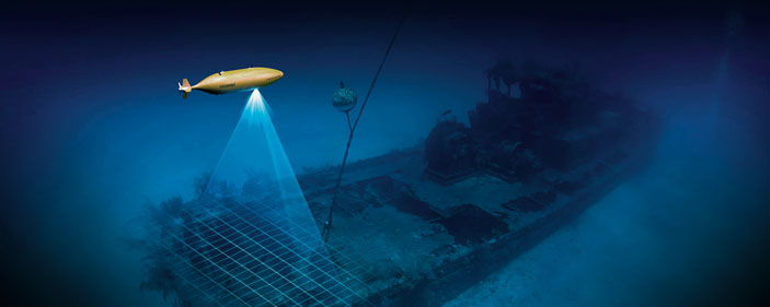 Глубоководный аппарат, исследующий затонувший корабль («Популярная механика» №8, 2019)