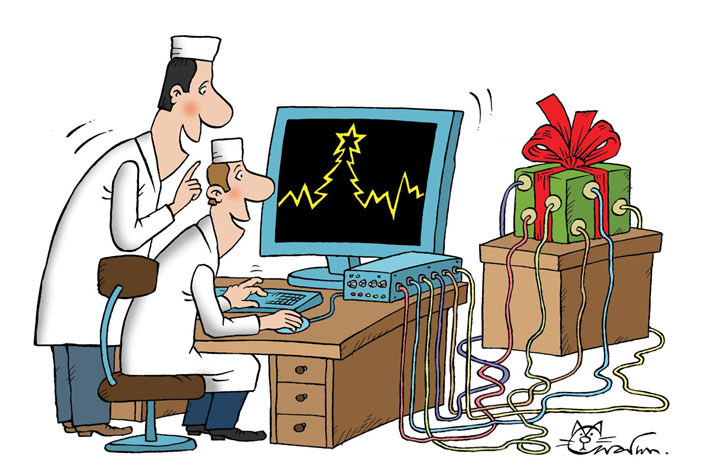 Рис. М. Смагина («Троицкий вариант» №25, 2019)