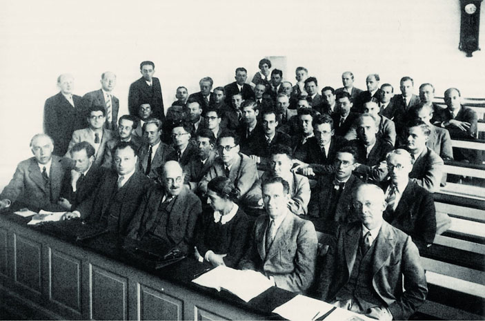 Участники конференции в копенгагенском Институте физики («Троицкий вариант» №25, 2019)