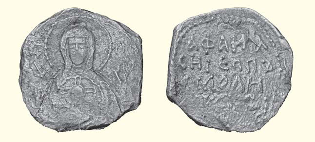 Печать смоленского епископа Афанасия («Природа» №1, 2019)