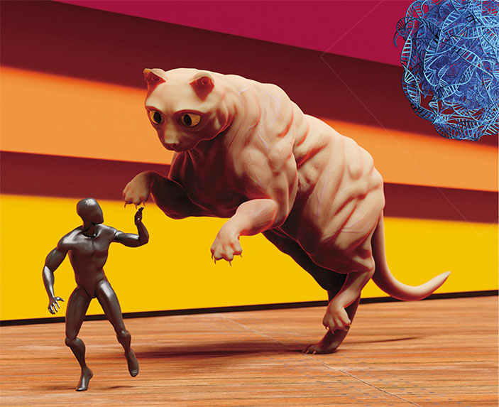 Атлетических котов с избыточной мускульной массой можно получить за счет мутации в гене миостатина («Наука из первых рук» №4(84), 2019)