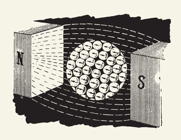 Парамагнитное тело в магнитном поле («Наука и жизнь» №12, 2019)