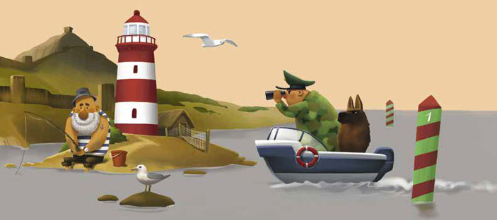 Рисунок Марии Усеиновой («Квантик» №11, 2019)