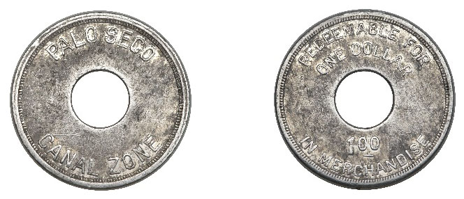 Зона Панамского канала, лепрозорий Пало Секо. 1 долл («ТрВ» №4(273), 26.02.2019)