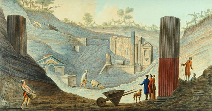 Раскопки храма Изиды в Помпеях («Троицкий вариант» №15, 2020)