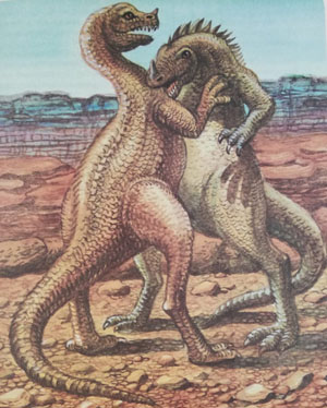 Схватка цератозавров («Троицкий вариант» №17, 2020)